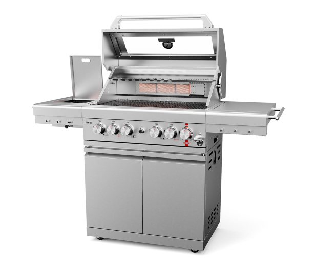 KOLER Grill ogrodowy S2 srebrny - 1532905 - zdjęcie 3